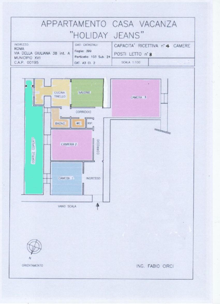 Holiday Jeans Apartment Рим Экстерьер фото